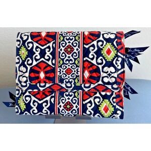 Vera Bradley Travel Jewelry Case Folio Book in the Sun Valley pattern